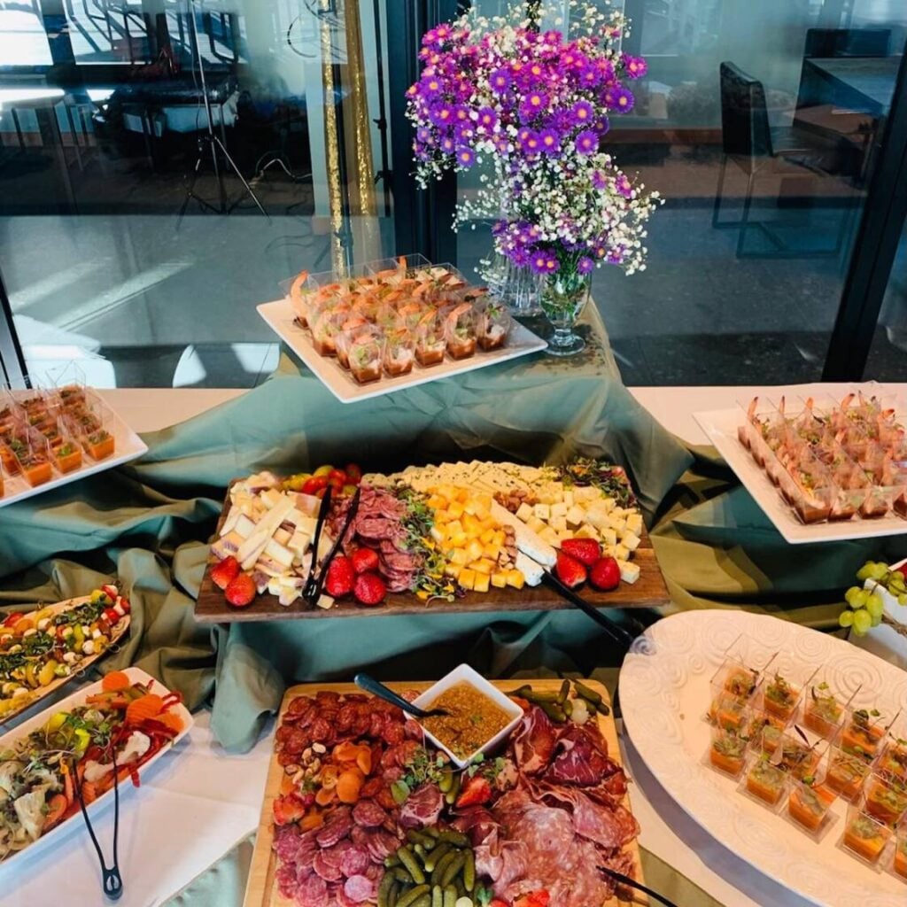 Fresh culinary preparation by Caballero's Culinary